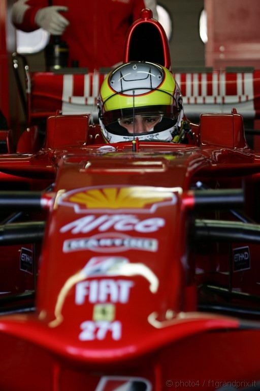 Test Ferrari F2008 Italian F3 Drivers Vallelunga